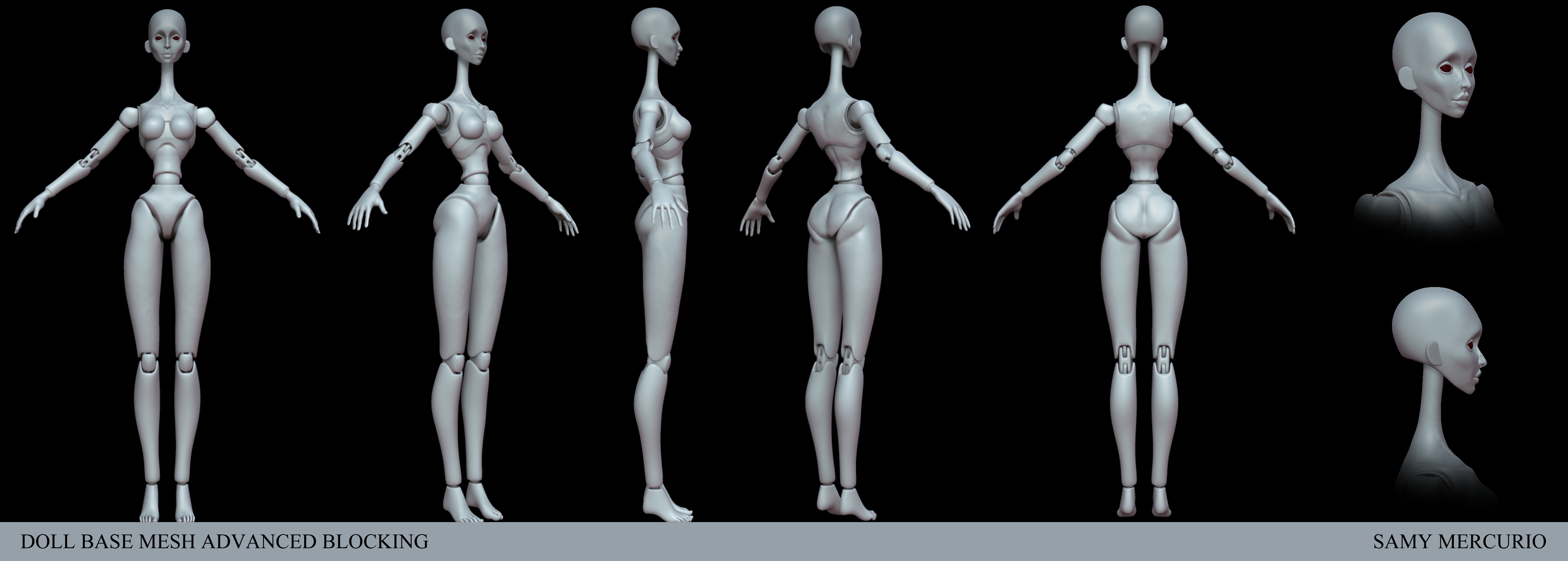 Doll Base Mesh